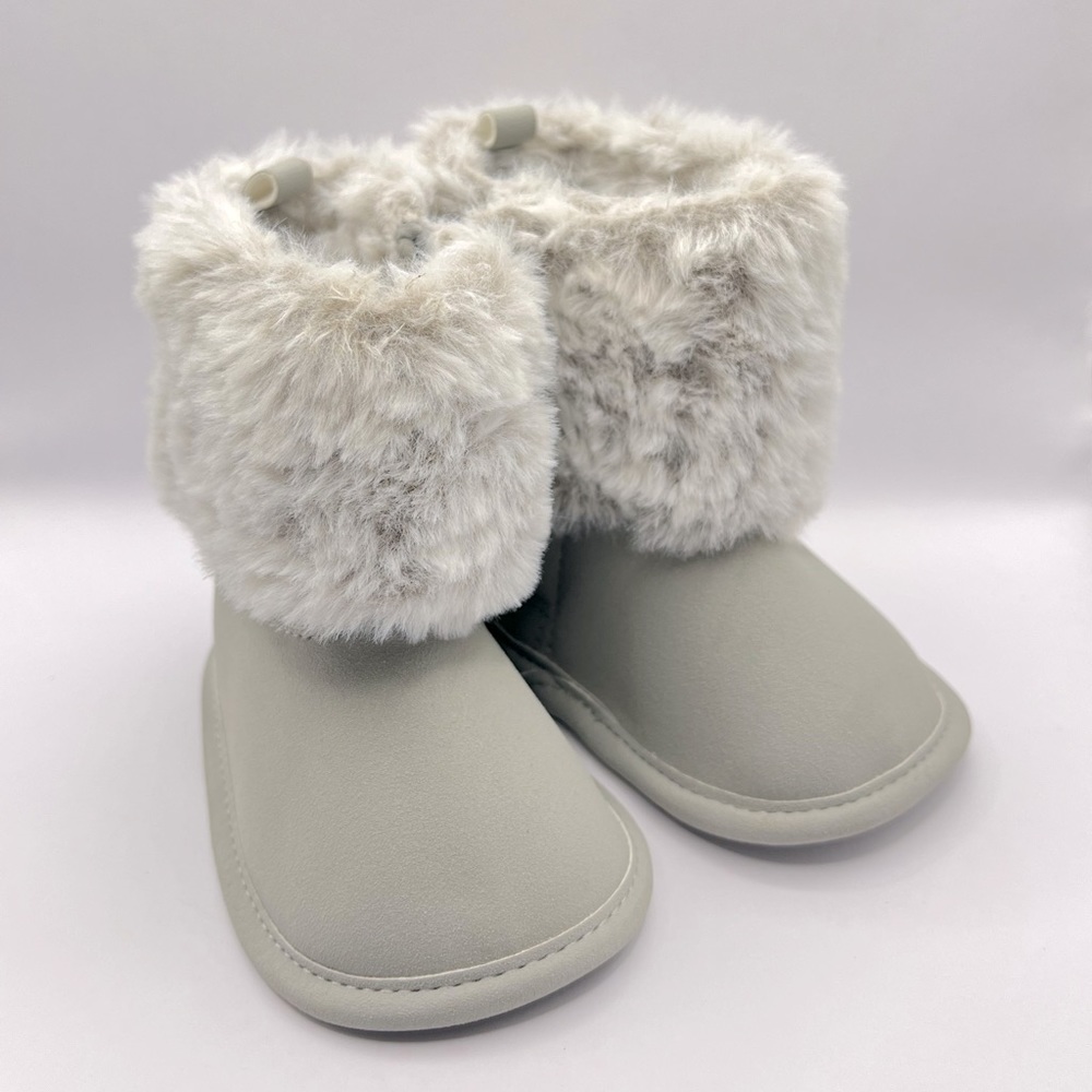 CARTER'S Baby Faux Fur Boots 6-9M